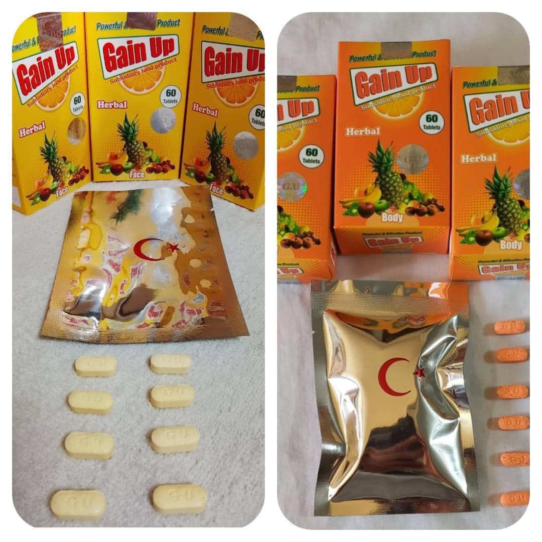 قرص چاقی هفت میوه زرد و نارنجی
